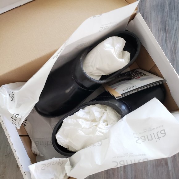 Clogs. Sanita. Danish. Handmade. EU 36 - Picture 2 of 9